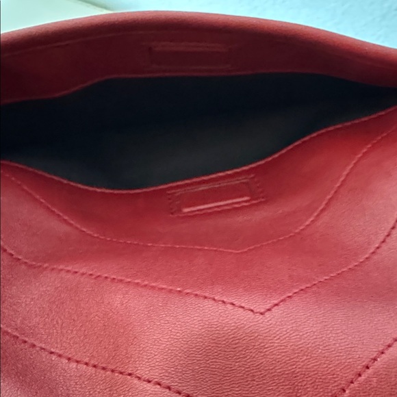 Saint Laurent RARE Burgundy Niki Medium Leather Bag with Gold Tone Hardware - Picture 11 of 17